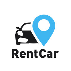 Vector logo for a car rental company