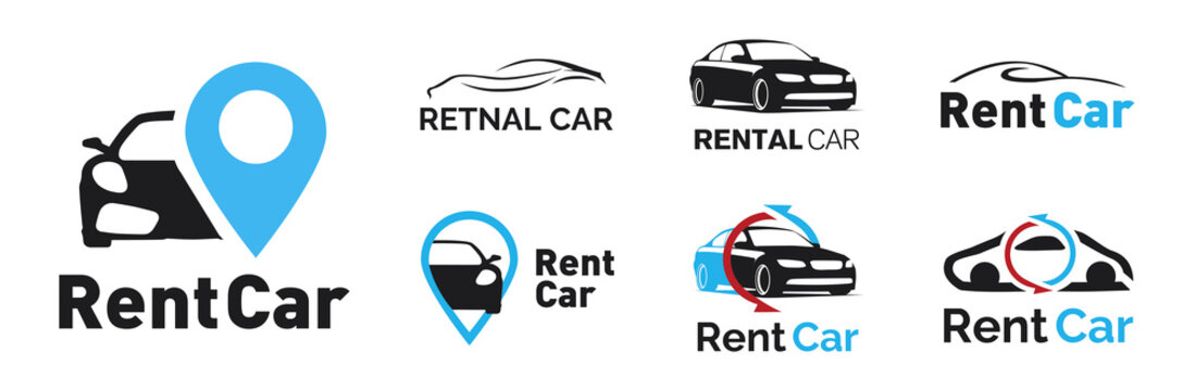 Vector logo for a car rental company