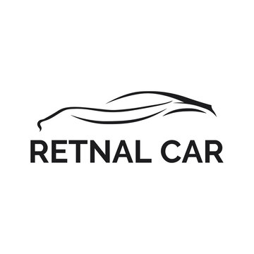 Vector logo for a car rental company