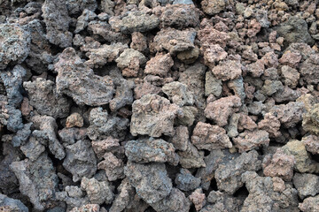 The Cooled Lava Of Etna