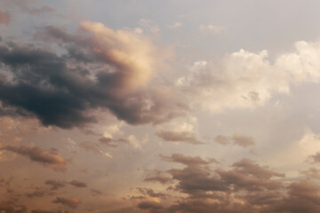 Naklejka na ściany i meble Clouds in the sky