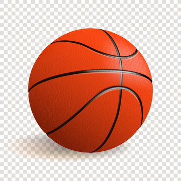 Basketball ball 3d realistic isolated