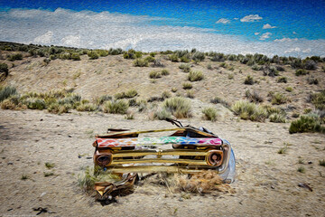 Front End in desert