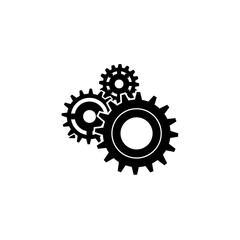 gear icon logo vector