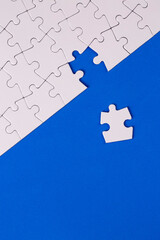 Pieces of a puzzle game