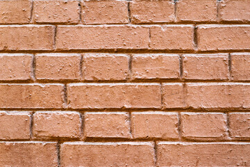 Brick wall background. The texture of the old brickwork. Creative background for art.