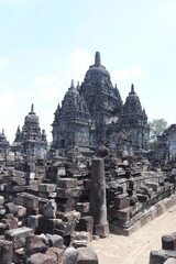 Fototapeta na wymiar Temple de Prambanan, Indonésie