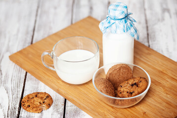 Milk and cookies for breakfast