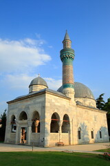 Famous Green Mosque, in the historical city Iznik. Bursa, Turkey.
It is one of the first examples of Ottoman architecture. Year of construction 1391.