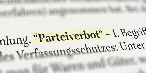 Parteiverbot