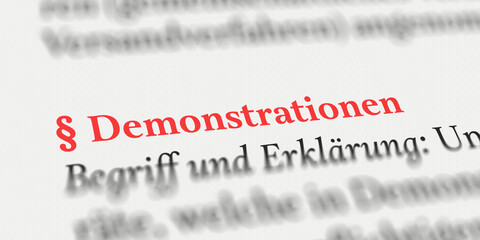 Demonstrationen und Proteste