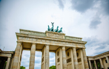 Fototapeta na wymiar The Brandenburg Gate, Berlin, Germany