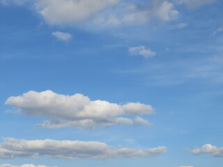 blue sky with clouds