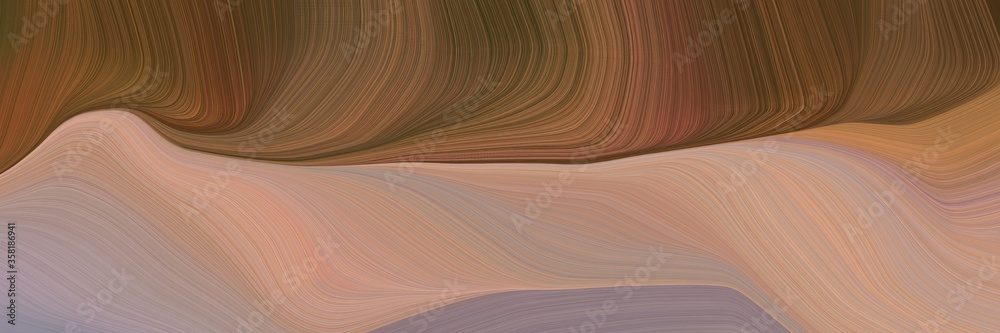 Poster abstract and smooth abstract elegant graphic with rosy brown, brown and chocolate color. elegant cur