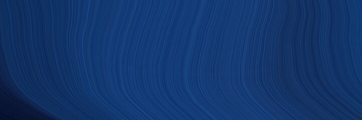 abstract and smooth abstract elegant graphic with midnight blue, very dark blue and dark slate blue color. elegant curvy swirl waves background design