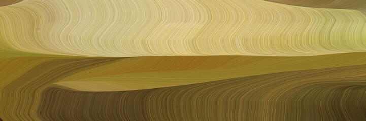 abstract and smooth elegant graphic with waves. curvy background illustration with pastel brown, brown and burly wood color