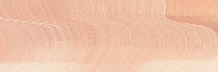 abstract and smooth abstract elegant graphic with baby pink, burly wood and peach puff color. modern soft swirl waves background illustration