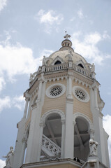 bell tower of the church