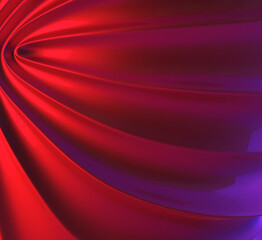 wave abstract background. 3d illustration