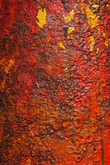 Rusty metallic surface background