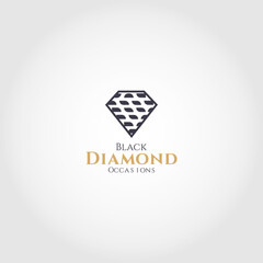 Modern Diamond vector logo design