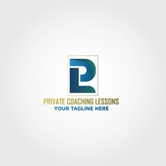 Obraz premium Letter PCL vector logo design template
