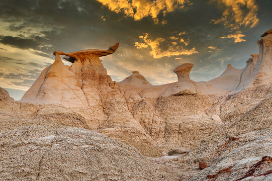The Wings Hoodoo Bisti De Na Zin Wilderness New Mexico USA