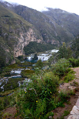 Fototapeta na wymiar landscape of the Lima Sierra Peru 