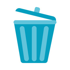 Isolated trash icon vector design