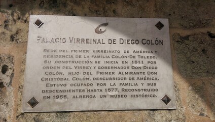 Naklejka premium Virreinal De Diego colon