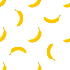 Banana. Seamless Vector Patterns.