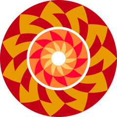 Flower Mandalas.Vector Beautiful Mandala.Mandala for coloring book, decorative round ornament. Hand drawn background.