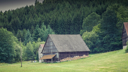 old house in the woods