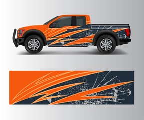 Graphic abstract stripe racing modern designs for wrap vehicle, race car, speed offroad, rally, adventure.