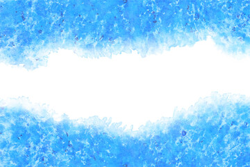 水 波 ブルー 夏 水彩 背景