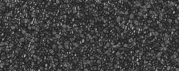 3D material texture of rough gravel background