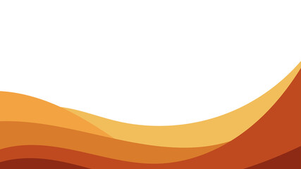 Abstract colorful background of color waves. Template for flyer, cover or banner