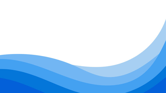 Abstract colorful background of color waves. Template for flyer, cover or banner