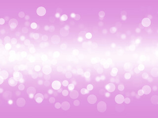 Bokeh colorful glows sparkle beautiful Valentines Day concept. Abstract violet Bokeh circles for Christmas background. Purple blur abstract background.