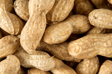 close up of peanuts