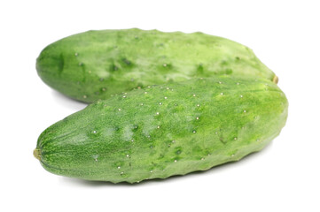 cucumber isolated on white background