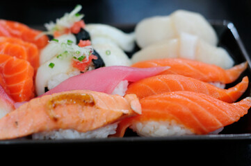 Assorted Sushi on a Plate