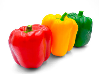 Peppers isolated