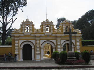 Fototapeta na wymiar El Calvario - ANTIGUA GUATEMALA - GUATEMALA