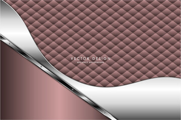   Abstract background luxury of pink with upholstery modern design vector illustration