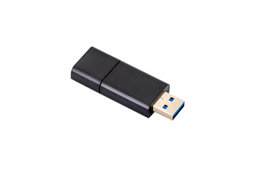 USB Drive or USB Flash Isolated on White Background