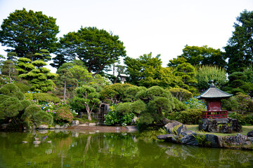保和苑の日本庭園