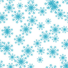 Cute christmas elements seamless pattern background