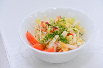 food, salad, meal, plate, dish, healthy, green, dinner, vegetable, diet, white, lettuce, fresh, cuisine, vegetables, seafood, restaurant, tomato, gourmet, lunch, appetizer, delicious, sauce, fish, chi