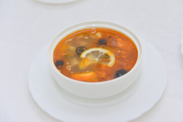 soup, food, bowl, vegetable, dinner, meal, lunch, dish, healthy, plate, vegetarian, carrot, chicken, white, cream, appetizer, hot, vegetables, diet, tomato, meat, warm, isolated, onion, pumpkin